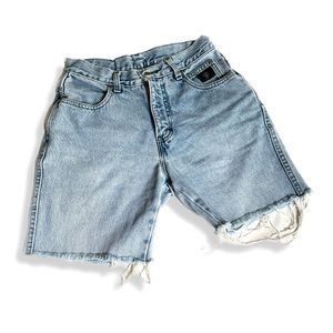 Harley-Davidson high waisted cut off jean shorts 28